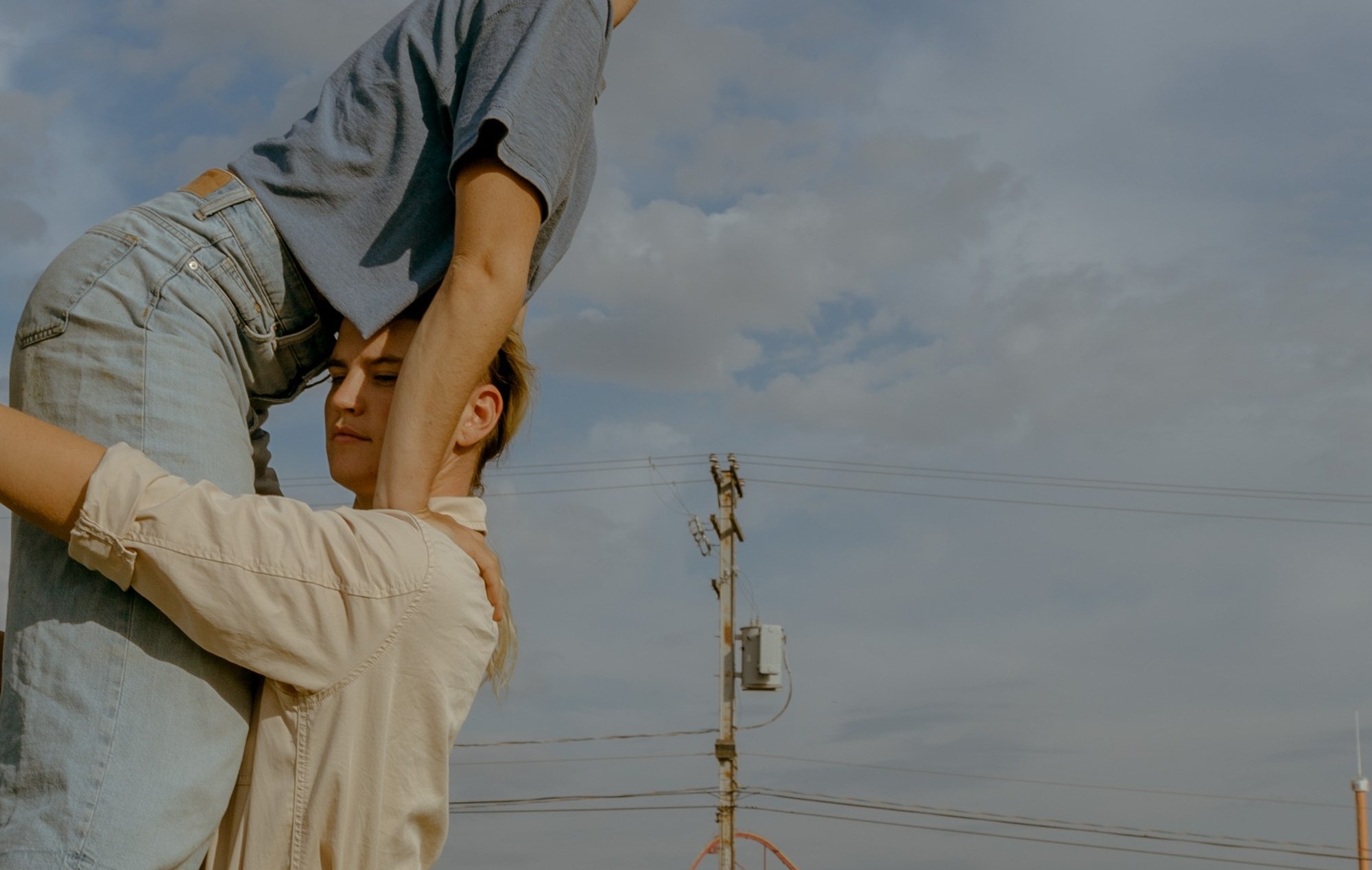sky, nature, dancer, dance, lift, dust, desert